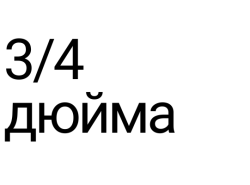 3/4 3/4