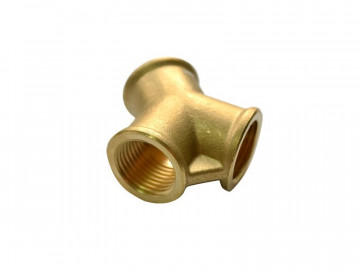 Муфта прямая, Y образная, 1/2', внутренняя резьба, латунь HUBERTH RP208352