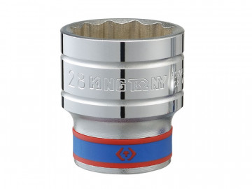 Головка торцевая стандартная двенадцатигранная 1/2&quot, 8 мм KING TONY 433008M