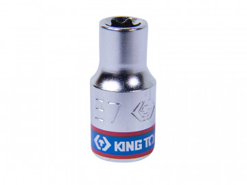 Головка торцевая TORX Е-стандарт 1/4", E7, L = 24 мм KING TONY 237507M