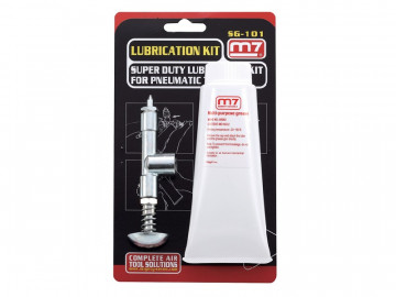 Мини шприц с тюбиком для пневмоинструмента, комплект  MIGHTY SEVEN SG-101
