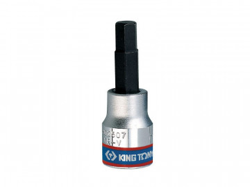 Насадка (бита) торцевая 3/8&quot, HEX, 9 мм, L = 50 мм KING TONY 302509