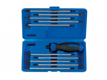 Набор отвертка со сменными жалами, 11 предметов KING TONY 32518MR01