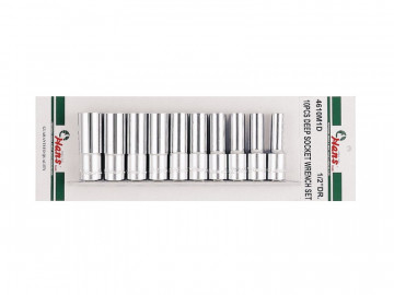 Набор 6-гранных длинных торцевых головок на 1/2 Hans 4608MD