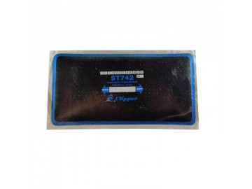 Пластырь радиальный с синим адгезивным слоем (СТАЛЬ) 125*254мм 1шт. Clipper ST742