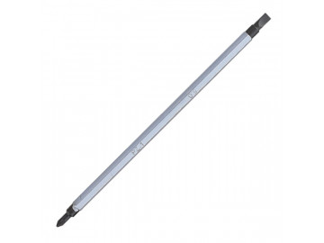 Вставка (бита) для отвертки 91232, Slotted 5 мм / Pozidriv №1 KING TONY 1317501ZN