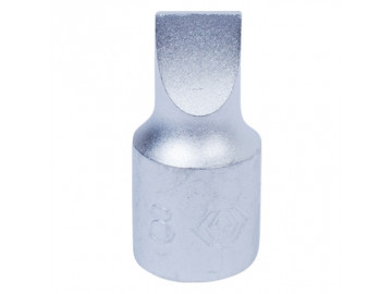 Насадка (бита) торцевая 1/4, Slotted, 8x1,2 мм, L = 25 мм KING TONY 201208X