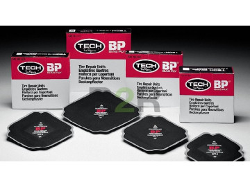 Заплатка BPT-6 c диагональным кордом 375 х 375 мм Tech 626BK