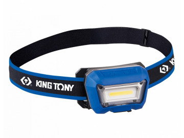 KING TONY Фонарь светодиодный, налобный, 1 Led COB, 3,7 В9TA52A