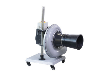 Мобильная установка для удаления выхлопных газов, на тележке KraftWell KRW-FST