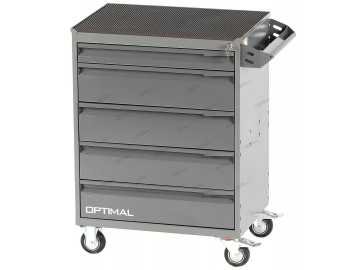 Тумба инструментальная, 5 выдвижных ящиков /OPTIMAL-NT215/ NORDBERG NT215
