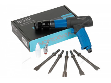 Пневмозубило усиленное 234 мм с быстросъемным держателем NORDBERG NP5041