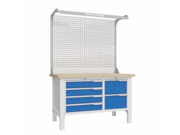 Верстак слесарный CTR 1402.S2L4.4-2F