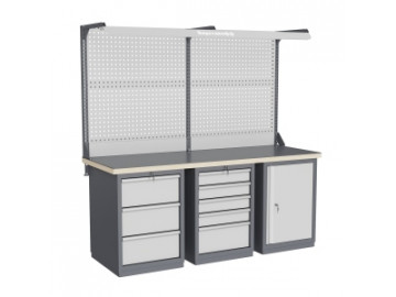 Верстак слесарный FBK 205.357-2F