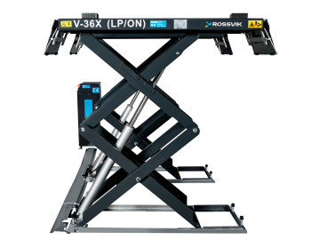 АВТОПОДЪЕМНИК НОЖНИЧНЫЙ ROSSVIK PRO V-36X_LPON НАПОЛЬНЫЙ Г/П 3.6Т, 380В ROSSVIK