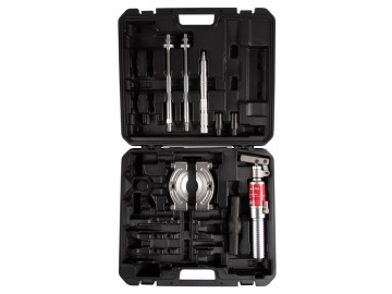 Съемник подшипников гидравлический, 4 т, 12-70 мм, сегментного типа, с совмещенным насосом мастак 104-19704